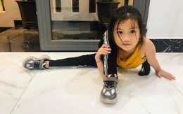Mới lên 5 tuổi, con gái Ốc Thanh Vân đã khiến dân tình thích thú khi trổ tài uốn dẻo như vũ công chuyên nghiệp