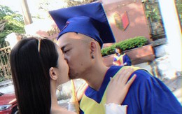 Quỳnh Kool “em gái" Lan cave khoá môi bạn trai trong ngày tốt nghiệp