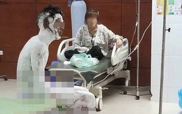 Cãi nhau với vợ, nam thanh niên tẩm xăng, ôm vợ tự thiêu