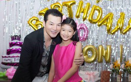Sau 4 năm ly hôn, vợ chồng Trương Ngọc Anh vẫn cùng nhau tụ tập tổ chức sinh nhật 10 tuổi cho con gái yêu