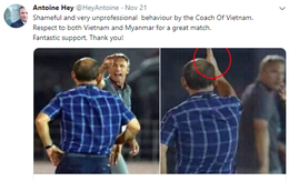 Chê thầy Park "đáng xấu hổ", HLV tuyển Myanmar bị fan Việt công kích