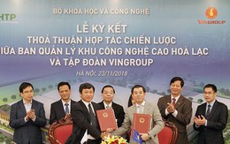 Vingroup sẽ đầu tư 1.200 tỷ đồng cho nhà máy sản xuất thiết bị công nghệ cao tại Khu CNC Hòa Lạc