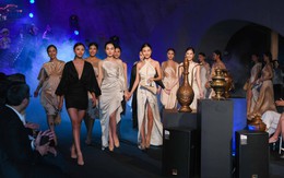 Các Hoa hậu, Á hậu trong dạ tiệc khánh thành Bảo tàng thế giới cà phê