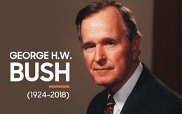 Cựu Tổng thống Mỹ George H.W. Bush qua đời ở tuổi 94