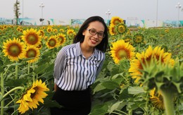 Cánh đồng hoa hướng dương tuyệt đẹp rộng 18.000m2 giữa Sài Gòn