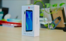 Mở hộp Vsmart Joy 1, smartphone rẻ nhất của Vinsmart