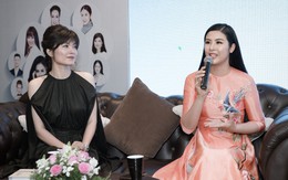 Hoa hậu Ngọc Hân hội ngộ cựu MC thời sự đình đám của VTV