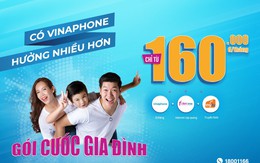 Gói "Gia đình" tích hợp 3 trong 1 độc đáo của VinaPhone