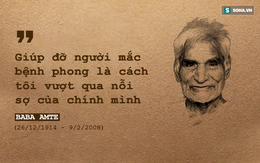 Baba Amte: Sinh ra trong gia đình giàu có nhưng dành cả đời vì người nghèo mắc bệnh phong