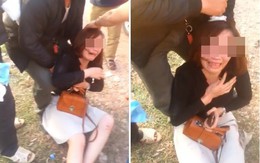 Bắc Giang: Người vợ hoảng loạn, gào thét giữa đường khi bị chồng đánh chảy máu đầu