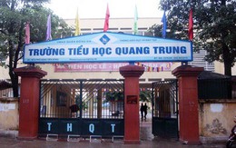 Tạm đình chỉ cô giáo bị tố bắt học sinh lớp 2 tát bạn 50 cái ở Hà Nội