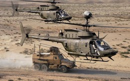 Ảnh: Trực thăng “Chiến binh” trinh sát OH-58D Kiowa của quân đội Mỹ