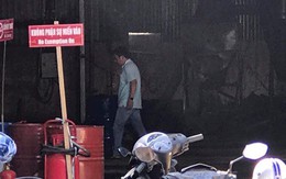 Cháy tại cơ sở kinh doanh xăng dầu ở Sài Gòn, 2 người bị bỏng