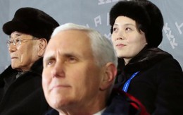 Phó Tổng thống Mỹ bực vì em gái ông Kim Jong-un tại Olympic