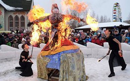 Lễ tiễn mùa Đông Maslenitsa tại Nga