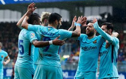 Eibar 0-2 Barcelona: Thắng dễ, Barca gửi tối hậu thư cho Chelsea