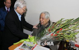 Lãnh đạo Đảng, Nhà nước chúc thọ nguyên Tổng Bí thư Đỗ Mười