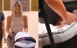 Lần đầu hé lộ hình ảnh con gái thứ 3 vừa mới sinh nhờ phương pháp mang thai hộ của nhà Kim Kardashian