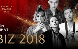 Những lí do khiến bạn không thể bỏ lỡ Gala "WeChoice Awards 2017" - sự kiện hot nhất đầu năm 2018