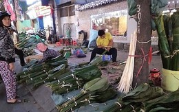 Chợ lá dong gần 50 tuổi nhộn nhịp ở Sài Gòn
