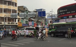Người phụ nữ khuyết tật bị xe bồn cán tử vong giữa Sài Gòn