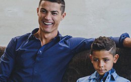 Không chỉ hưởng gen đá bóng từ bố, con trai Ronaldo còn cực sành thời trang