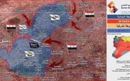 “Sư đoàn thép” Syria đột kích chiếm nhiều địa bàn trong tử địa Đông Ghouta