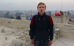 Khâm phục với cậu bé phóng viên chiến trường mới 15 tuổi ở Syria