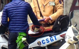 Xác minh clip ghi hình CSGT Hà Nội nghi mãi lộ