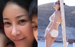 Mặt mộc không tì vết và thân hình đẹp như gái đôi mươi của Hoa hậu giàu nhất Việt Nam