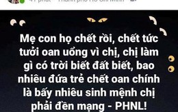 'Chết vì sinh tự nhiên' là thông tin không có thật