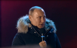 Phát biểu đầu tiên của Tổng thống Putin sau chiến thắng