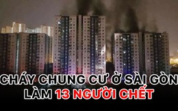 Diễn biến vụ cháy chung cư làm 13 người chết ở Sài Gòn