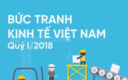 [Infographic] Kinh tế Việt Nam 3 tháng đầu năm qua những con số