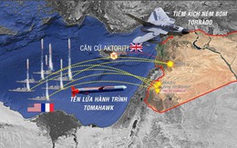 [Infographic] Toàn cảnh cuộc không kích của Mỹ và liên minh nhằm vào Syria ngày 14/4