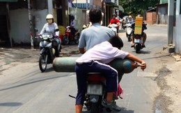 Giật mình với những "tên lửa tomahawk" xuất hiện trên đường phố Hà Nội