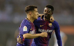 Chơi thiếu người, Barca vẫn nối dài mạch 40 trận bất bại