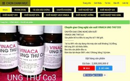 Khởi tố vụ án sản xuất thuốc ung thư Vinaca ung thư từ than tre