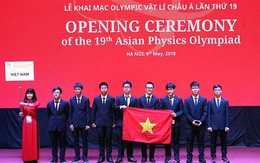 Việt Nam giành 4 Huy chương Vàng Olympic Vật lí châu Á năm 2018