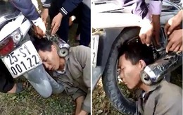 Người đàn ông bị kẹp đầu vào ống pô xe máy: Tai nạn khiến dân mạng "đau đầu" tìm lời giải