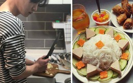 Chăm vợ bầu, chồng trổ tài nấu ăn đỉnh cao như MasterChef - vợ đẻ rồi vẫn đam mê vào bếp