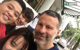 Ryan Giggs bất ngờ trở lại Việt Nam, tươi cười chụp ảnh cùng fan