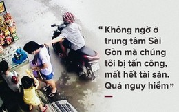 [PHOTO STORY] Dân thường, người bị nạn, du khách thảng thốt về nạn cướp giật ở Sài Gòn