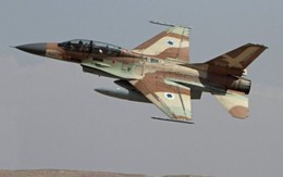 Chiến đấu cơ Israel áp sát biên giới, phòng không Syria báo động