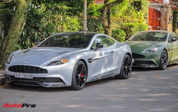 Ông chủ cafe Trung Nguyên phá cách với Aston Martin Vanquish hàng hiếm màu lạ