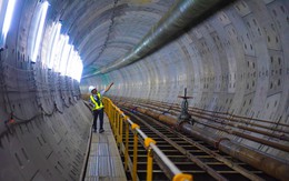 Cận cảnh đường hầm metro dưới lòng đất Sài Gòn - nơi không thể phân biệt ngày và đêm