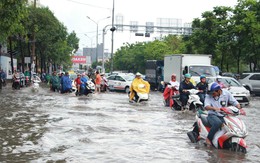 Chủ "siêu máy bơm" ở Sài Gòn nói đường Nguyễn Hữu Cảnh ngập sâu hôm nay vẫn trong giới hạn