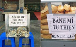 Ấm áp với hộp đựng tiền lẻ "Nếu bạn khó khăn hãy lấy 3 tờ" ở TP Hồ Chí Minh