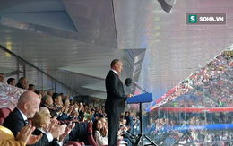 Quá vui sướng vì chiến thắng, Tổng thống Nga cắt ngang buổi họp báo sau trận khai màn