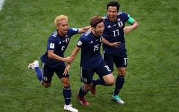 Nhật Bản giúp bóng đá châu Á lập kỷ lục sau trận thắng Colombia